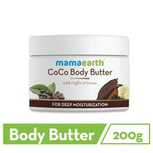 Mamaearth CoCo Body Butter for Dry Skin, with Coffee & Cocoa for Deep Moisturization- 200g