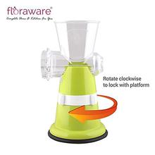 Floraware Modern Fruit and Vegetable Juicer, 250ml, Green