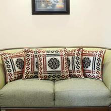 Set of 5 Heavy Shaneel Printed Cushion Covers