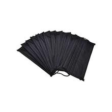 10 Packs Black Disposable PM2.5 Four Layer Activated Carbon Filter Face Masks