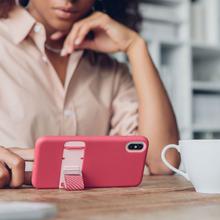 Moshi Capto for iPhone XS/X - Pink slim case with MultiStrap