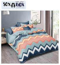 Soxabox Bed Set  - Blanket, Bedsheet & Pillow Cover Set for Summers (CBKT - 7)