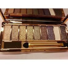 Fashion eyeshadow palette 9 colors matte eyeshadow  palette glitter eye shadow makeup nude makeup set Cosmetics *