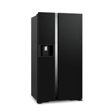 Hitachi Side By Side  Deluxe 633 Liters Refrigerators with Water Dispenser and Vacuum Compartment R-SX800GPBO (GBK)