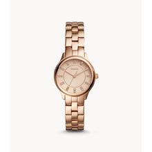 Fossil Modern Sophisticate Three-Hand Rose Gold-Tone Stainless Steel Watch For Women BQ1571