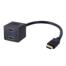 Aafno Pasal HDMI Male To 2x HDMI Female Splitter Adapter Cable