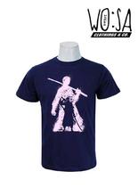 Navy Blue Character Printed T-shirt For Men