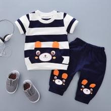 Little Kids Two-piece Cartoon Short Sleeve T-Shirt(Dress Set Only) HF-636