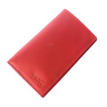 Sky Pak Black Red long Leather Purse For Women - (SPLW-9014)