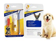 Pet Toothpaste & Toothbrush Set For Dog Puppy Cat /Teeth Cleaning Care