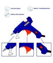 eFactory Glue Gun 20 Watt Hot Melt (With ON/OFF Switch & Indicator)