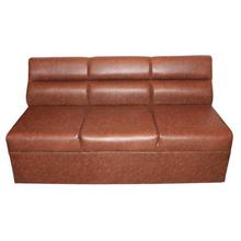 Brown 3 Seater Visitor Sofa