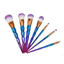 Unicorn Make Up Brush Set - 7 Pieces