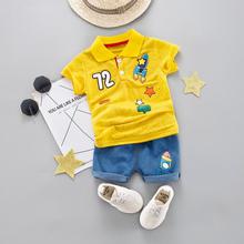 Baby Boy Fashion Summer Clothes Set 2019 New Cute Letter