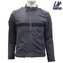 KILOMETER Grey/Black Zippered Jacket For Men - KM701