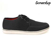 Cornershop Black Casual Lace Up Shoes For Men - (Cskf-8024Bk)