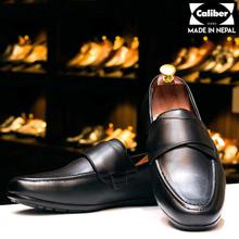 Caliber Shoes Black Casual Slip On Shoes For Men -  ( 547 )