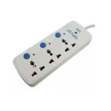 ABC 5 Socket Multiplug With Individual Switch - White