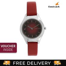 6153SL01 Red Dial Analog Watch For Women