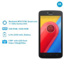 Motorola Moto C Smart Mobile Phone [1GB RAM, 16GB ROM - Pearl White]