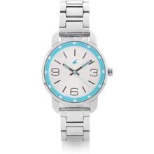 Fastrack Silver Dial Analog Watch For Women - 6111SM01