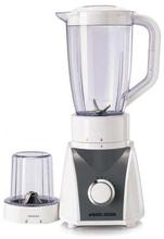 Black And Decker BX560 1.5L Blender With Grinder- White