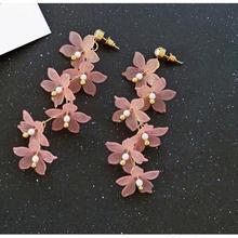 Fashion Trendy earrings flowers stud earrings for women