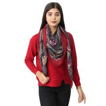 Abstract Printed Scarf For Women