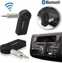 Car Bluetooth Device with Audio Receiver, 3.5mm Connector, Adapter Dongle, Transmitter (Black)