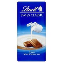 Lindt Swiss Classic Milk Chocolate 100gm