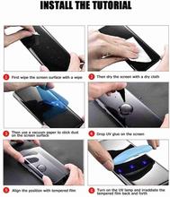 UV Glass for Xiaomi Mi 13 Lite Screen Protector Full Glue Cover Tempered  Curved Clear