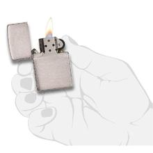 Zippo Reg/Classic Brushed Chrome – Customizable Lighter 200