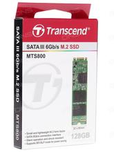 TRANSCEND SATA III-MTS 800 M.2-128 GB -6 gbps 80MM - Internal SSD