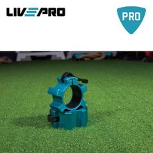 LivePRO LP8060 Barbell Collars- Blue