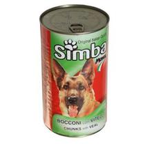 Simba Dog Chunks With Veal - 1230g