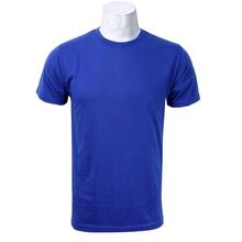 Royal Blue Round Neck T-Shirt For Men