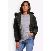 Dorothy Perkins Short Faux Fur Padded Jacket For Women