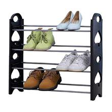 4-Tier Stacking Shoe Storage Shelf