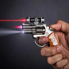 Lighter Laser Pointer Gun Gas Butane Refillabl