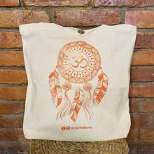 Dream Catcher Om Print Canvas Bag