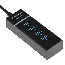 Mini USB HUB 3.0 (4 Ports) Super Speed & High Quality (Black)