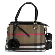 Brown PU Leather Handbag For Women