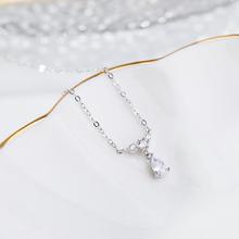 Sterling silver clavicle chain _ Wanying factory direct