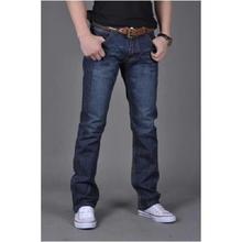 Straight Blue Denim Jeans for Men