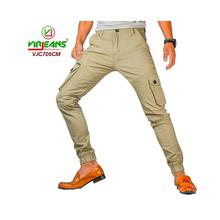 Virjeans Cotton Twill Stretchable (Cargo) Box Joggers Pant (VJC 705)