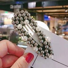 Korean Simulated Pearl Hair Barrette For Women Fashion