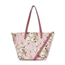 Caprese Emma Tote Large (E) Pink Rose Handbags For Women