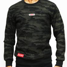 Deep colored army style Sweater