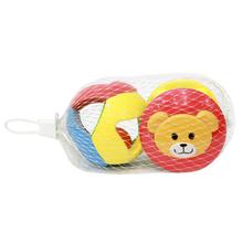 Multicolored Teddy Bear Rattle Toy