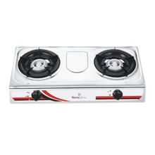 UHGS-202 Stainless Steel 2 Burner Gas Stove